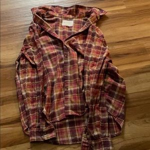 Aeropostale Plaid(Boyfriend Fit)
